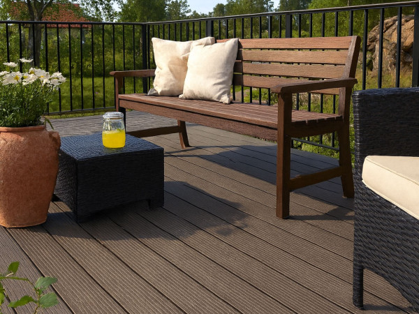 Lame de terrasse WPC Symmetry Graphite