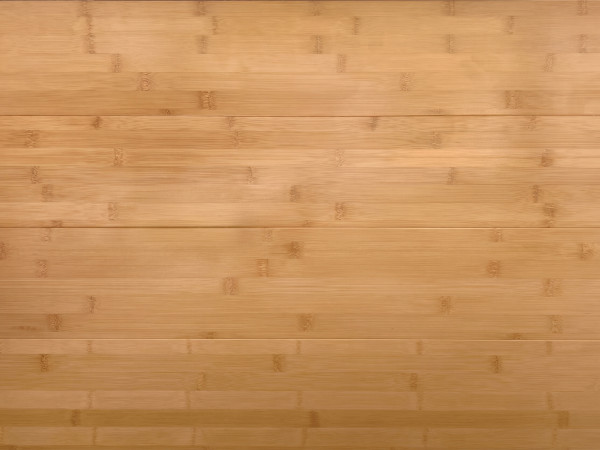 Parquet bambou Coffee brun clair, lame large lisse