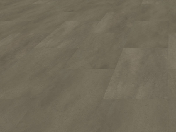 Sol vinyle Premium vinyle à clipser Béton brun Format du carrelage