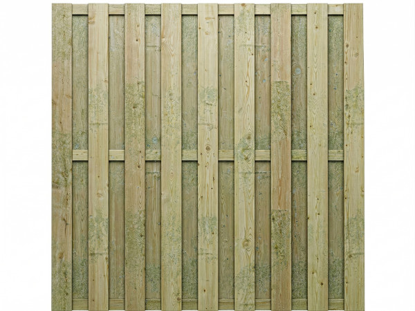 Clôture en planches Pinus DIY kit pin KDI vert