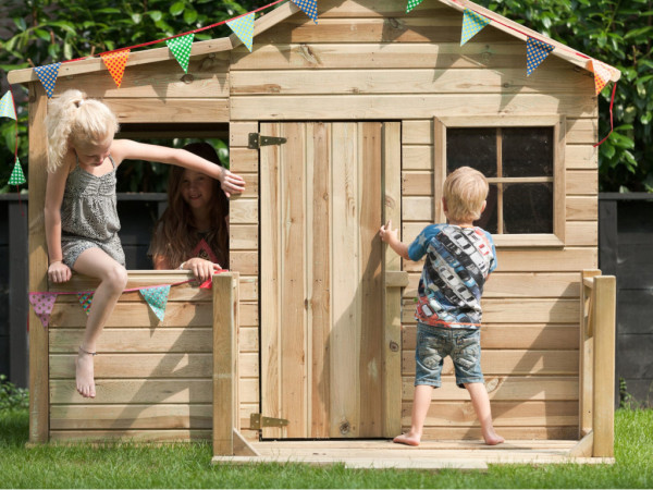 Maisonnette Laura imprégnée sous pression en autoclave
