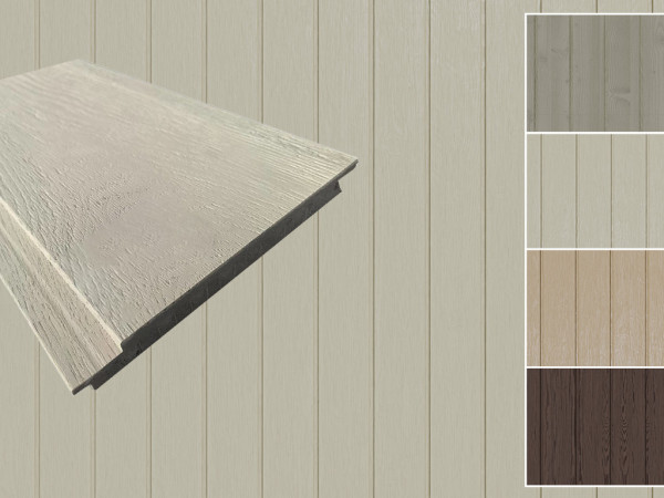 Profil de façade ArmorBoard Snow aspect bois