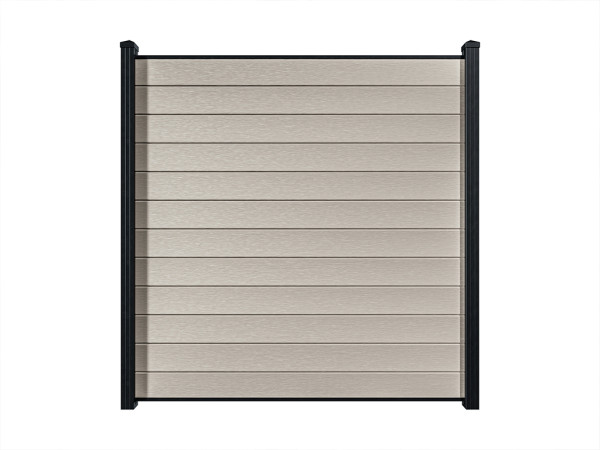 Kit de lames à composer pour système de clôtures matière composite Beige