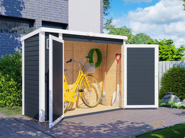 Box pour conteneurs à déchets Multibox 3 14 mm anthracite