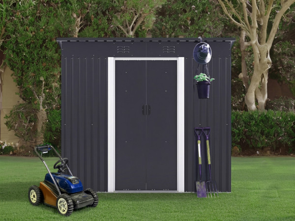 Abri à outils en métal Smart anthracite
